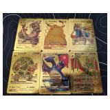 Pokemon Rare Gold Foil Cards Lot