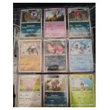 Pokemon Rare Holo Cards in Sheet