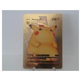Pokemon Rare Gold Pikachu Vmax