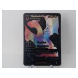 Pokemon Rare Black Charizard GX Rainbow