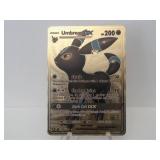 Pokemon Card Rare Gold Umbreon GX