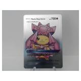 Pokemon Rare Silver Pikachu Mega Diancie