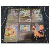 Pokemon Rare Black Foil Cards Lot
