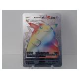 Pokemon Card Rare Silver Pikachu Vmax Rainbow