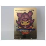 Pokemon Card Rare Gold Pikachu Mega Altaria