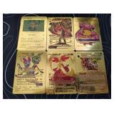 Pokemon Cards Rare Gold Foils Lot