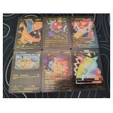 Pokemon Rare Black Foil Cards Lot