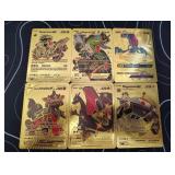 Pokemon Rare Gold Foil Cards Lot