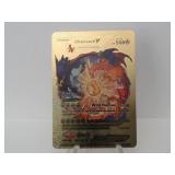 Pokemon Rare Gold Charizard V