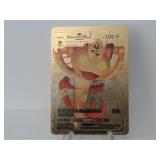 Pokemon Card Rare Gold Meowth Vmax