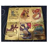 Pokemon Rare Gold Foil Cards Lot