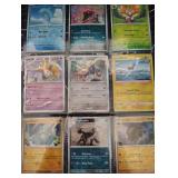 Pokemon Cards Rare Holos in Sheet