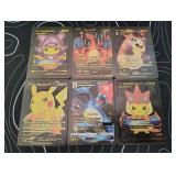 Pokemon Rare Black Foil Cards Lot