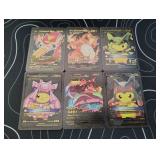 Pokemon Cards Rare Black Foils Lot