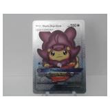 Pokemon Rare Silver Pikachu Mega Altaria