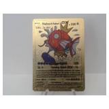 Pokemon Card Rare Gold Magikarp & Wailord GX