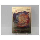 Pokemon Card Rare Gold Charizard V