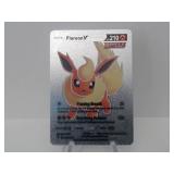 Pokemon Card Rare Silver Flareon V