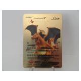 Pokemon Rare Gold Charizard V