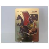 Pokemon Rare Gold Charizard V