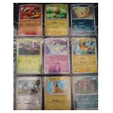 Pokemon Rare Holo Cards in Sheet