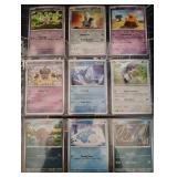 Pokemon Rare Holo Cards in Sheet