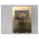 Pokemon Card Rare Gold Special Delivery Pikachu