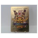 Pokemon Card Rare Gold Pikachu Mega Ampharos