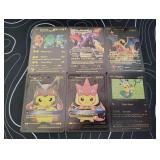 Pokemon Cards Rare Black Foils Lot