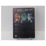 Pokemon Card Rare Black Charmander, Squirtle GX
