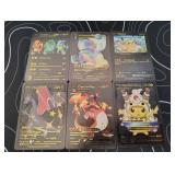 Pokemon Rare Black Foil Cards Lot