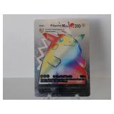 Pokemon Rare Silver Pikachu Vmax Rainbow