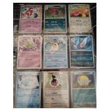 Pokemon Rare Holo Cards in Sheet