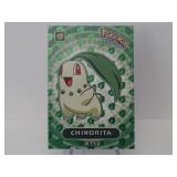 Pokemon Card Rare Chikorita Holo