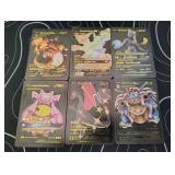 Pokemon Rare Black Foil Cards Lot