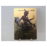 Pokemon Rare Gold Mewtwo GX