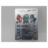 Pokemon Rare Silver Charmander, Squirtle GX