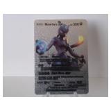 Pokemon Rare Silver Mewtwo GX