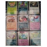 Pokemon Cards Rare Holos in Sheet