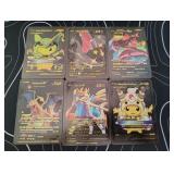 Pokemon Rare Black Foil Cards Lot