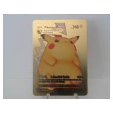 Pokemon Rare Gold Pikachu Vmax