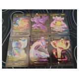 Pokemon Rare Black Foil Cards Lot