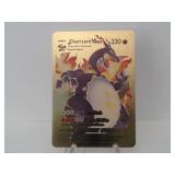 Pokemon Rare Gold Charizard Vmax