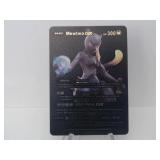 Pokemon Rare Blacvk Mewtwo GX