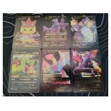 Pokemon Rare Black Foil Cards Lot