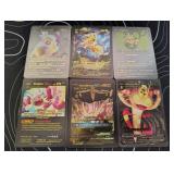 Pokemon Rare Black Foil Cards Lot