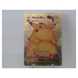Pokemon Rare Gold Pikachu Vmax