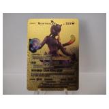 Pokemon Rare Gold Mewtwo GX