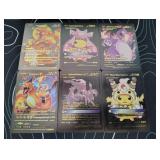 Pokemon Rare Black Foil Cards Lot