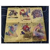Pokemon Rare Gold Foil Cards Lot